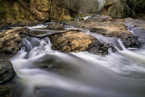 Reed Creek Waterfall at Savannah Rapids Park GA 1267